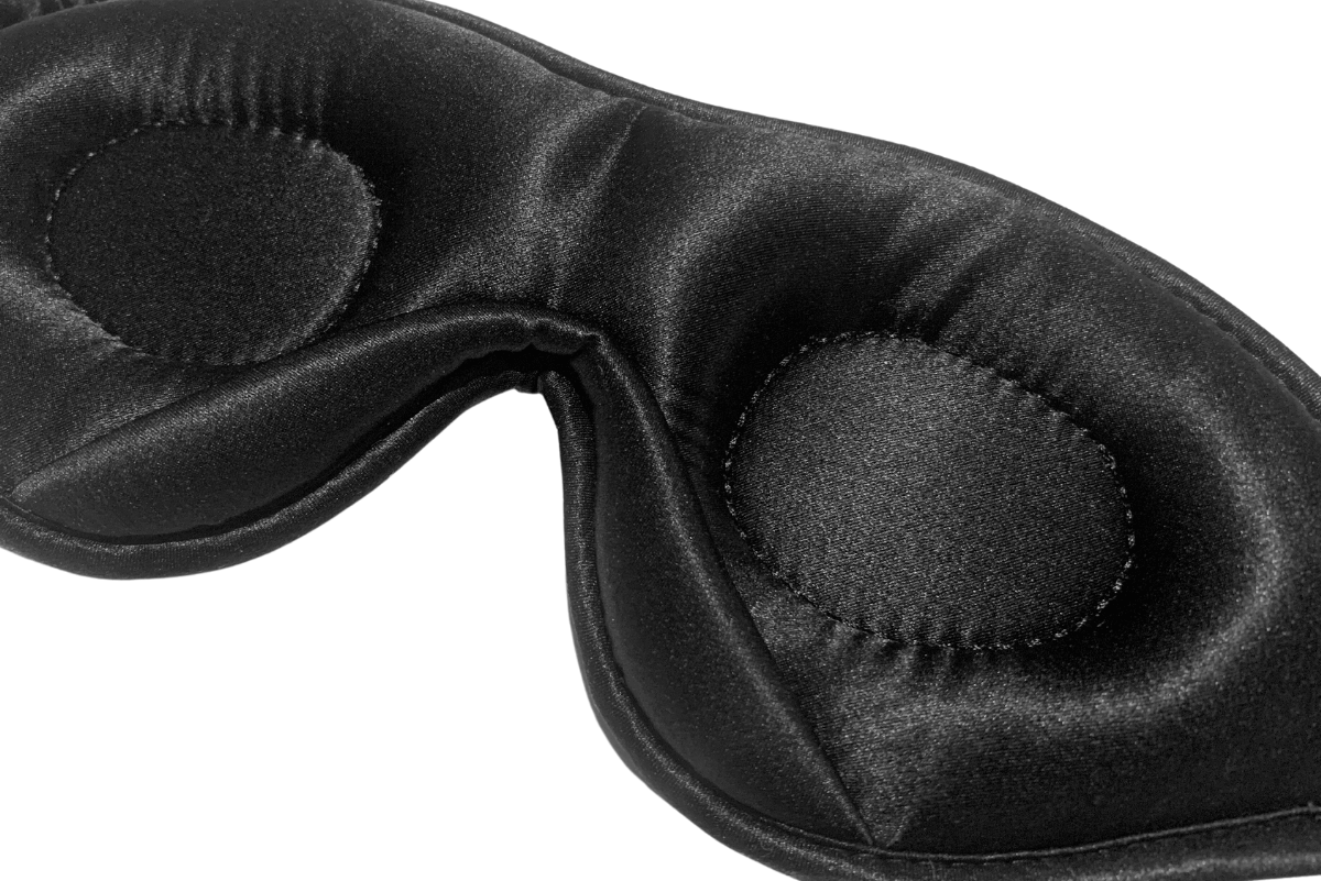 Australia's Best Luxury Silk Sleep Mask Contoured Eye Design Love