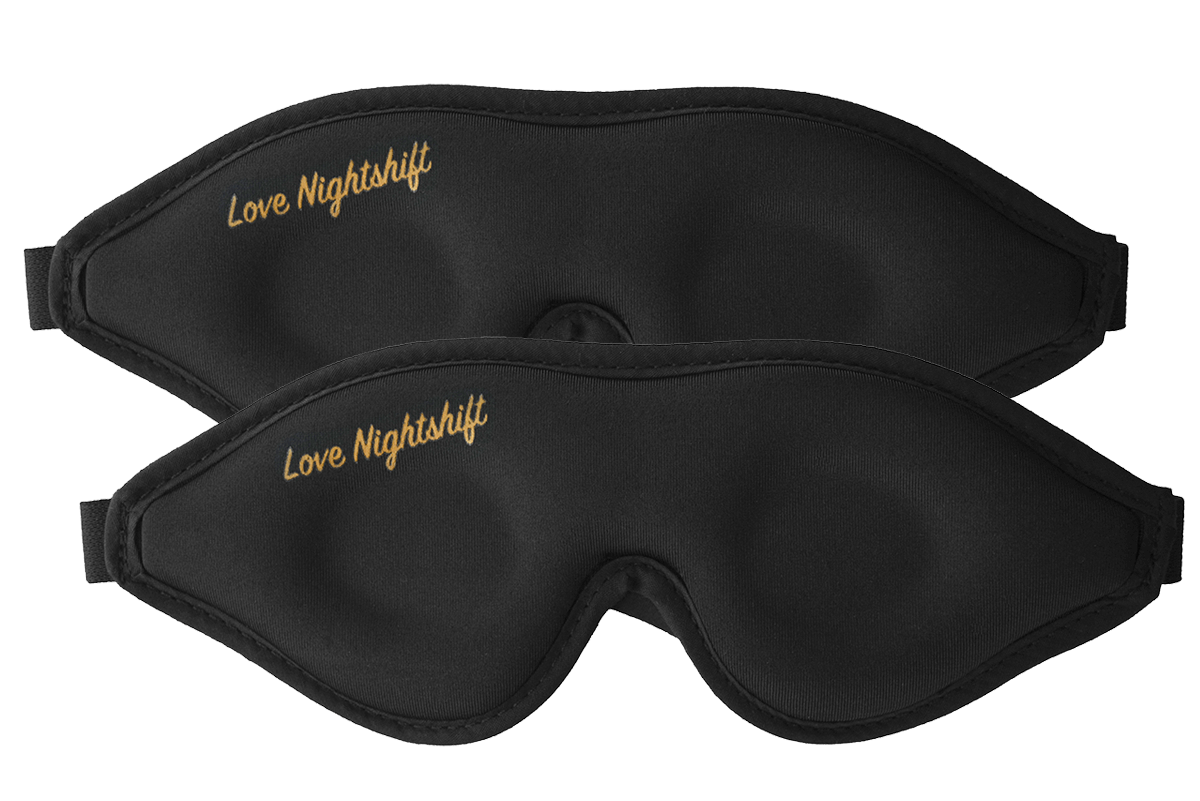 Sleep Mask Couples Pack Best 100 Blockout Sleeping Eye Masks in