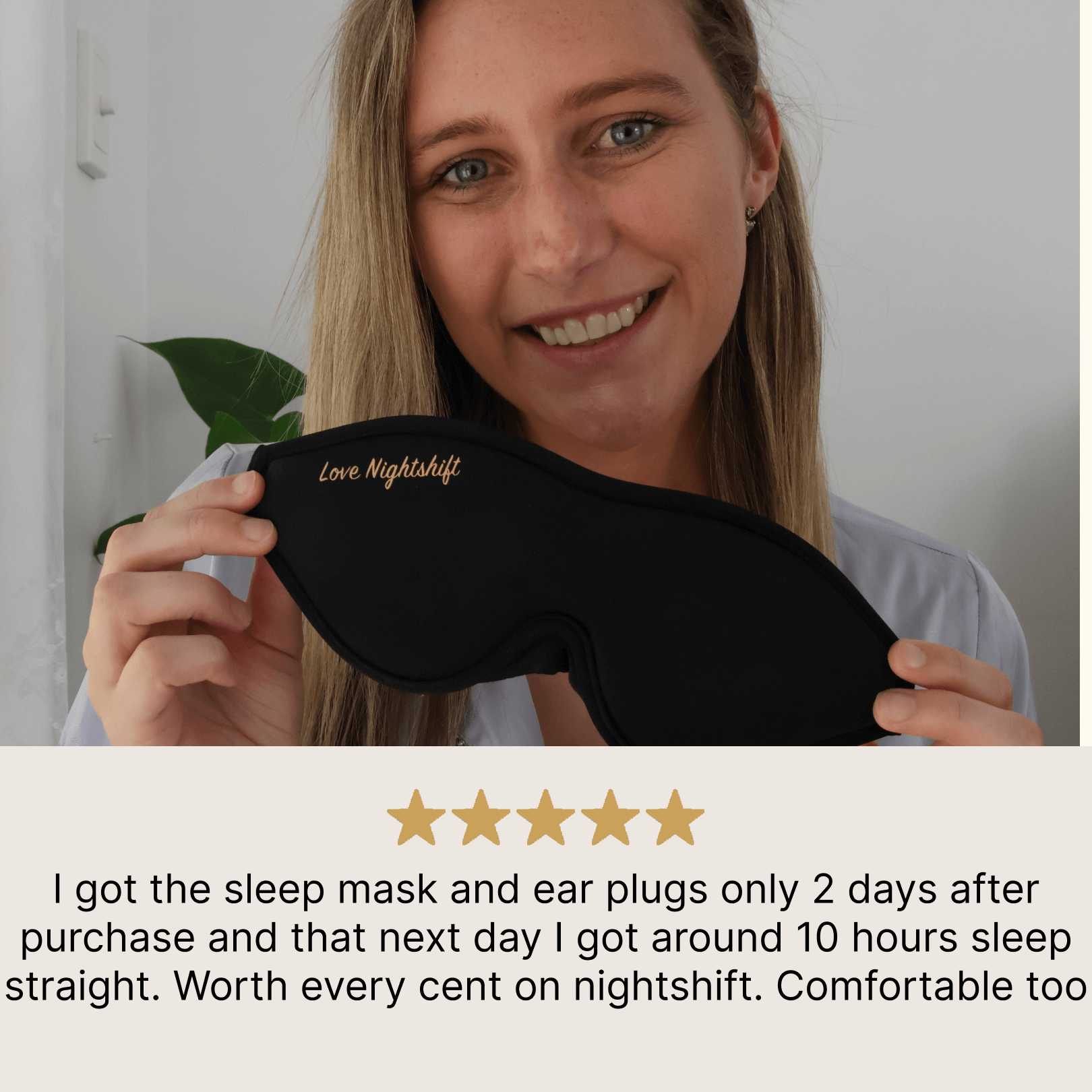 Luxury Sleep Mask for Eyelash Extensions