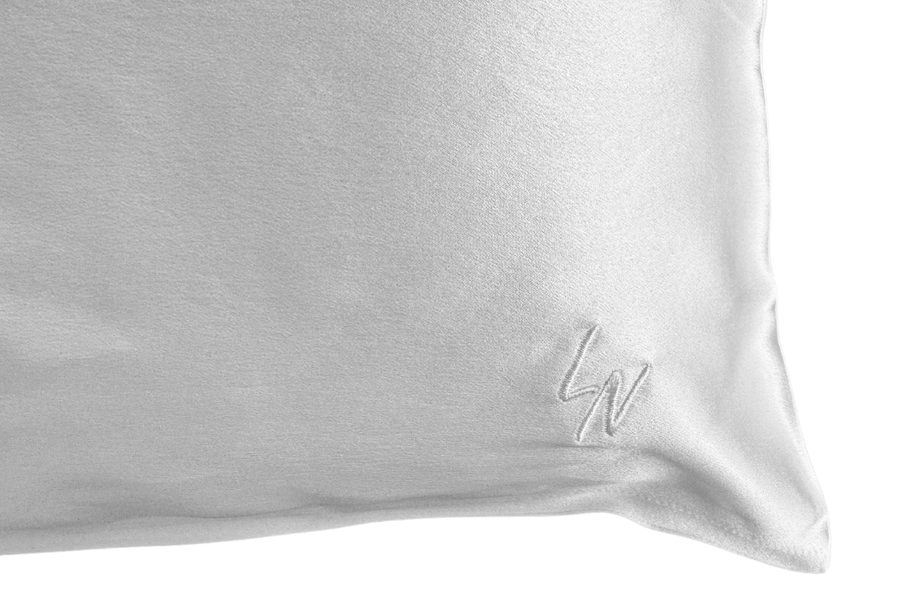 Luxury Silk Pillowcase - White