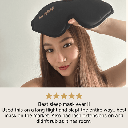Luxury Sleep Mask for Travel