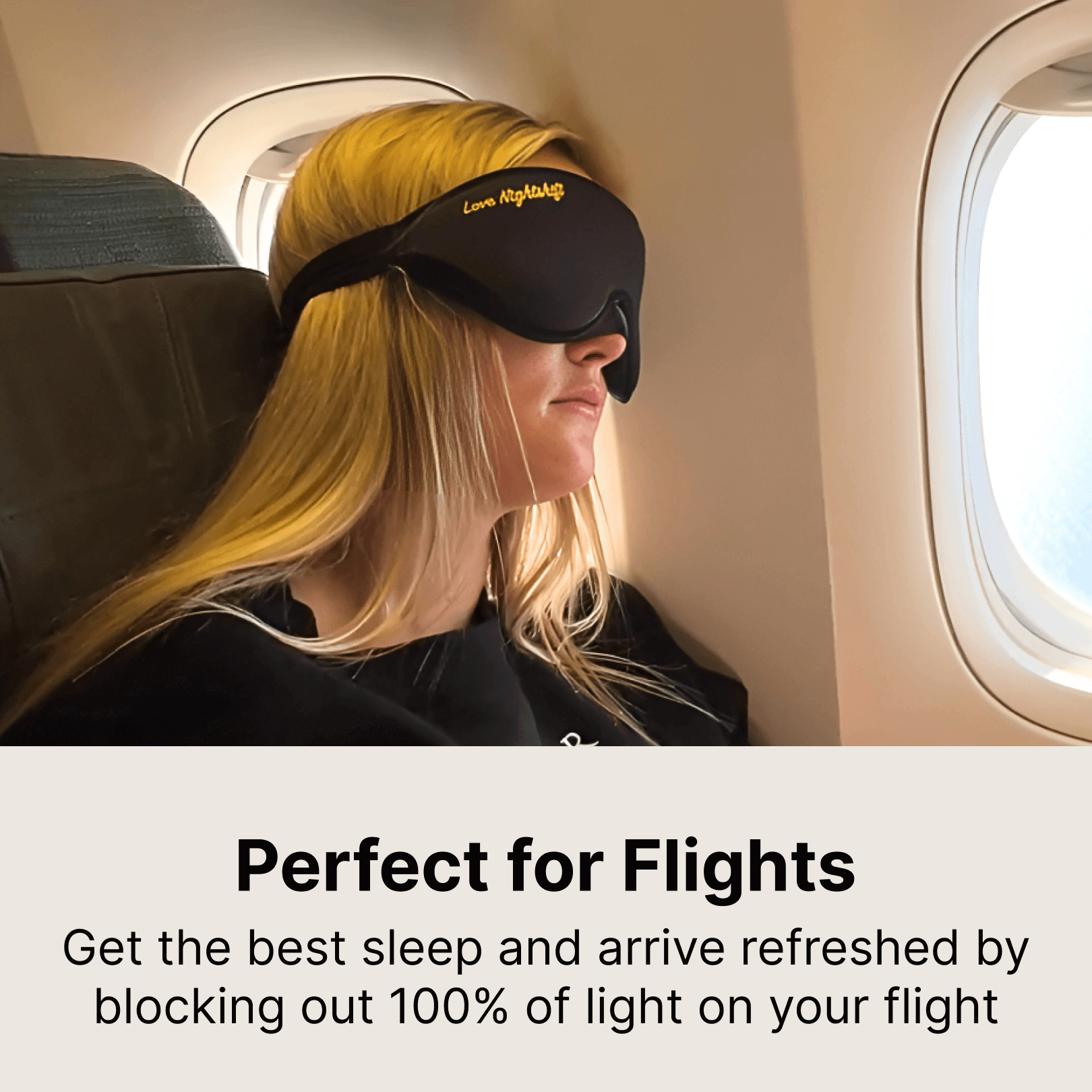 Luxury Sleep Mask for Travel
