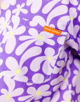 Purple Petals Scrub Set