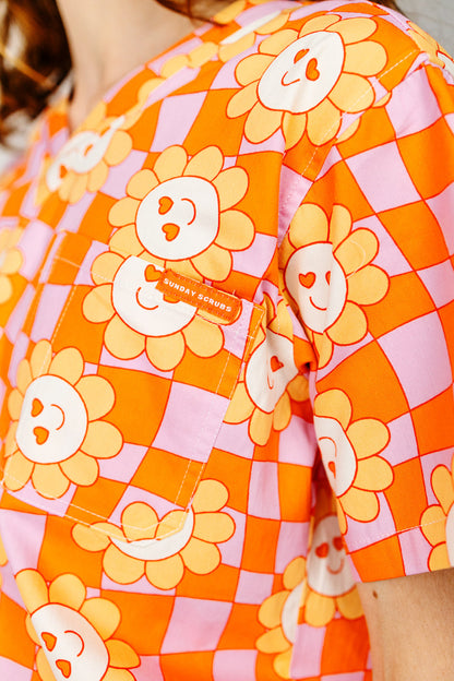 Flower Power Scrub Set
