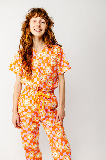 Flower Power Scrub Set