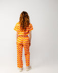 Orange Sunrise Scrub Set