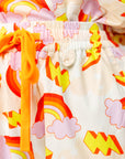 Electric Rainbow Scrub Set