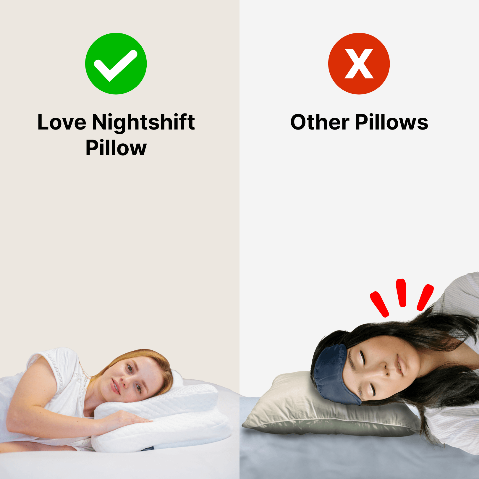 Ergonomic Butterfly Pillow