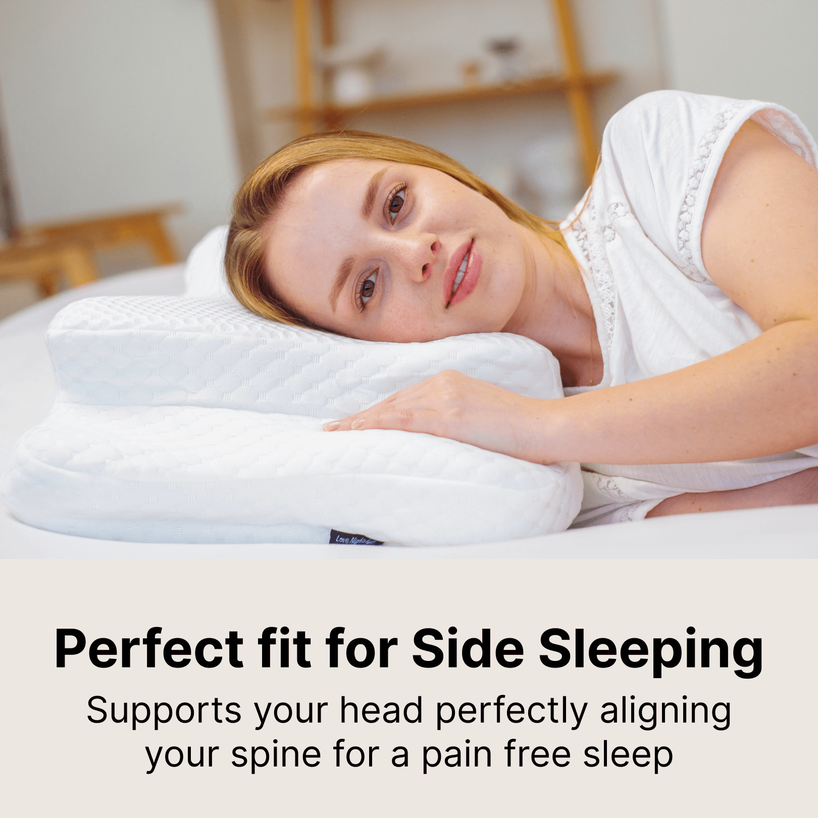 Ergonomic Butterfly Pillow