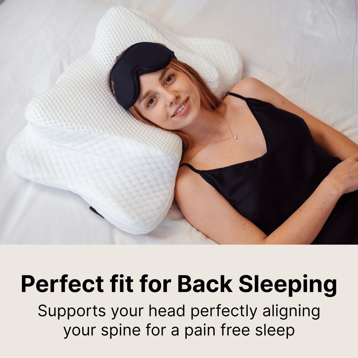 Ergonomic Butterfly Pillow
