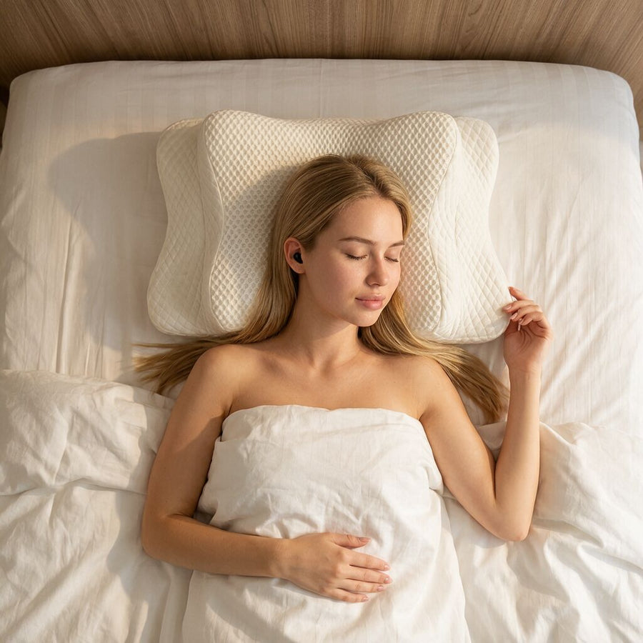 sleeping-earplugs-australia-back-sleeper-position