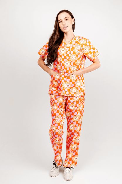Flower Power Scrub Set