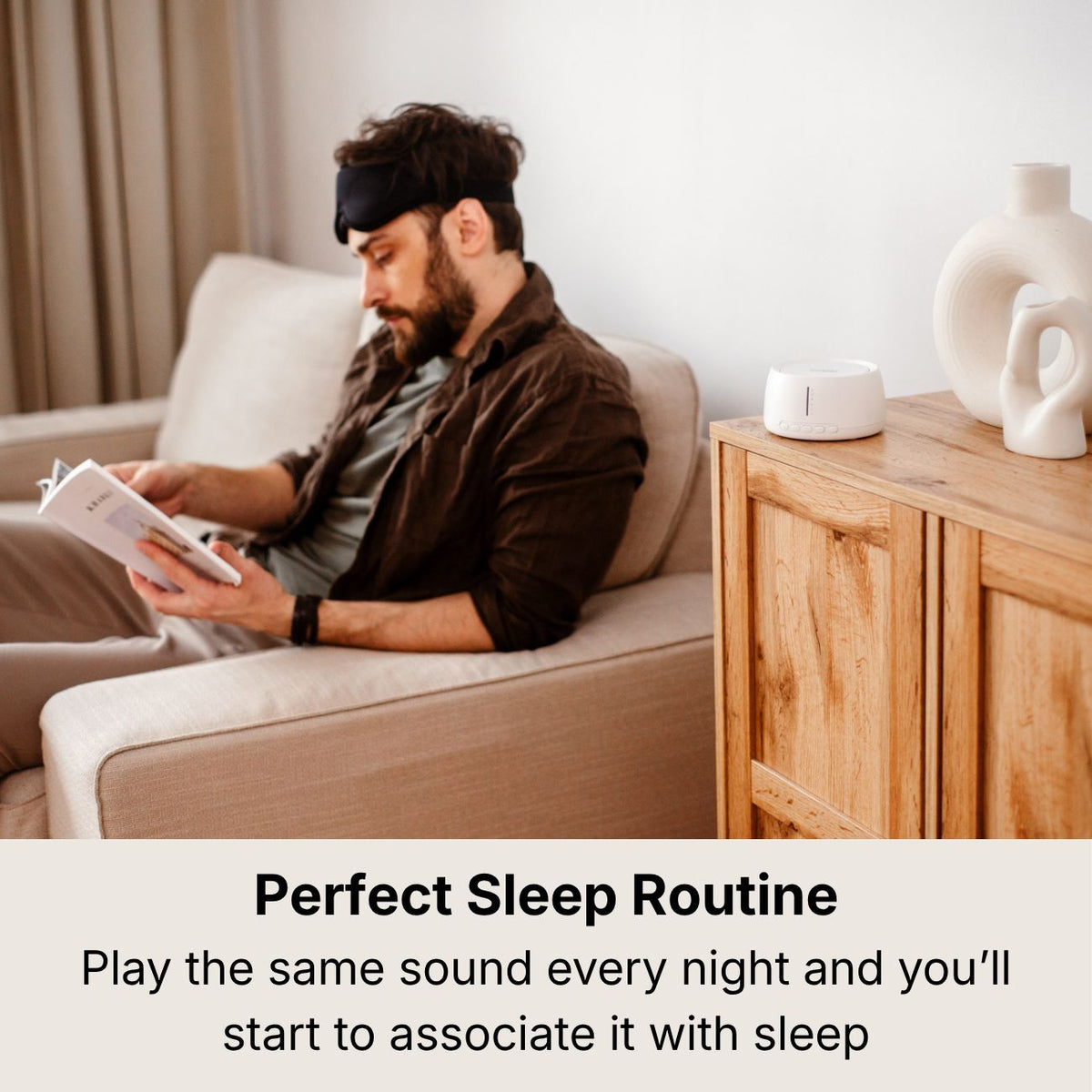 white-noise-machine-bedtime-routine