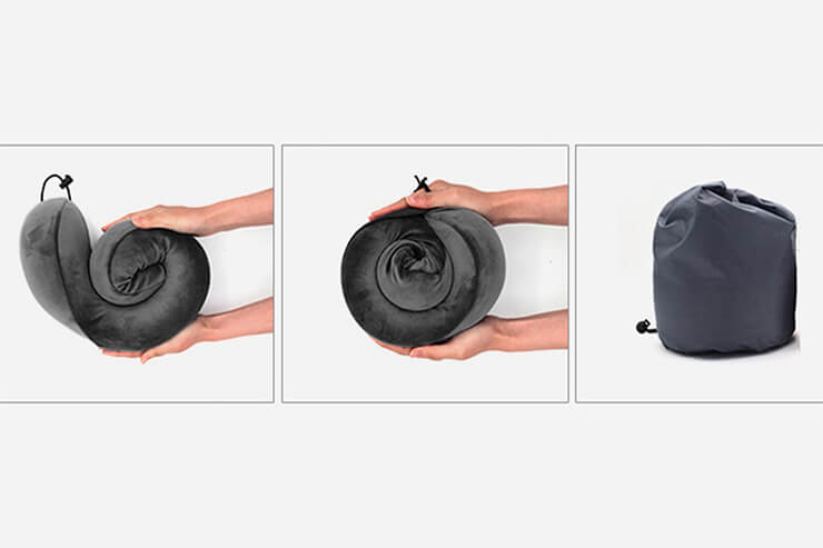 Luxury Sleep Mask and Travel Pillow