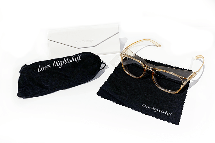 Anti-Fog Blue-Light Blocking Protective Glasses