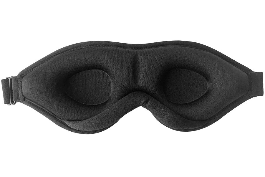 Silk Sleeping Mask - Black, Luxury and Comfort